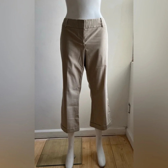 The Limited Collection Pants Womens Size 8 Cropped Beige Nude NWT Trousers - Picture 1 of 8